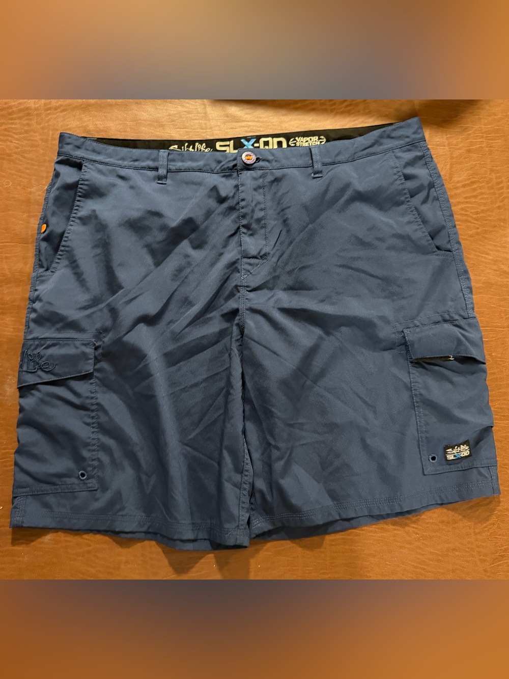 Salt Life Men's Navy Blue Cargo Shorts
